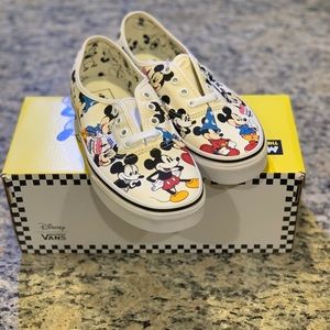 Disney Mickey Mouse Birthday Vans